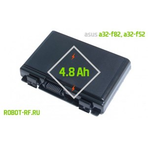 Аккумулятор a32-f82 / a32-f52 4.8Ah к ноутбуку Asus